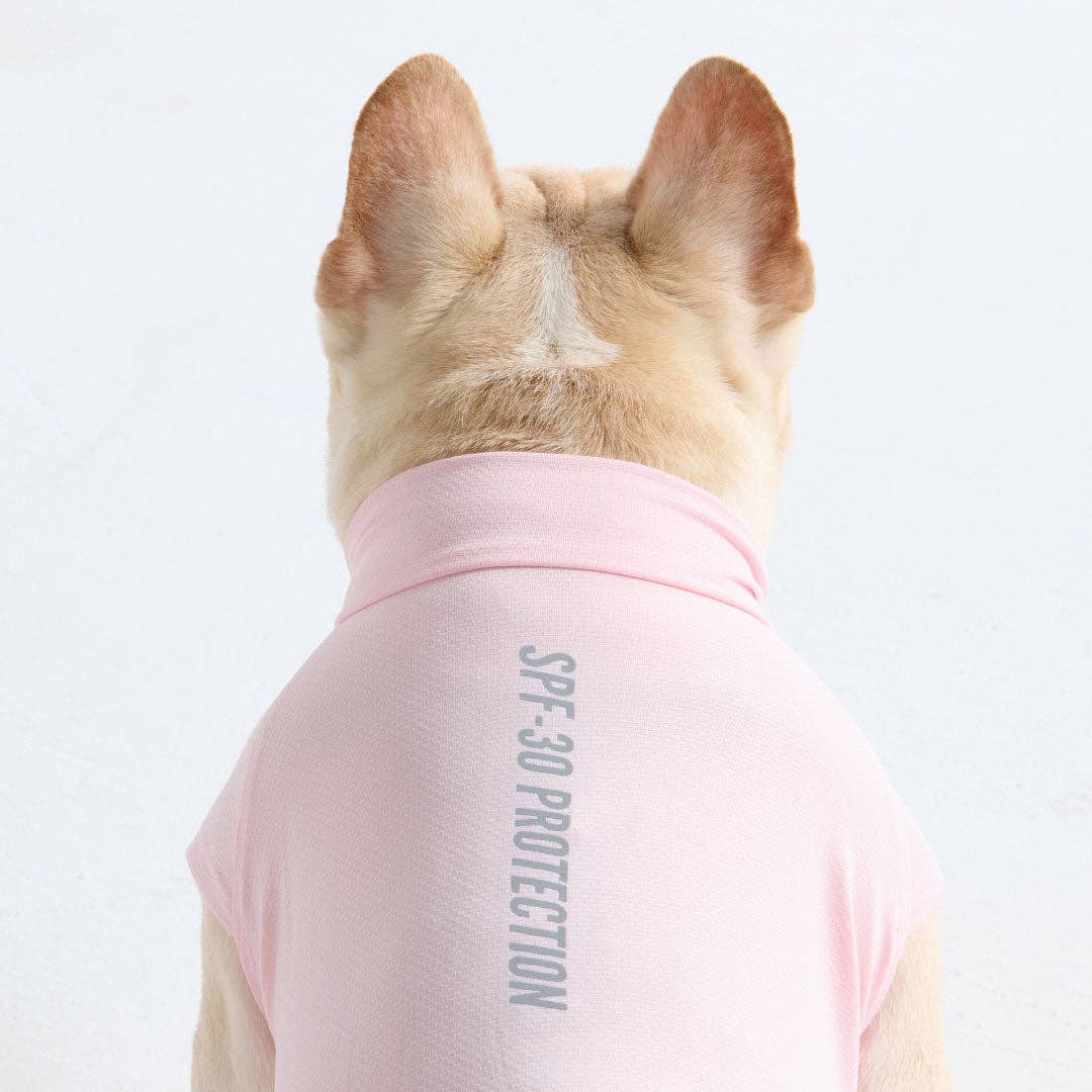 Spark Paws - Sunblock Dog T-Shirt - Light Pink