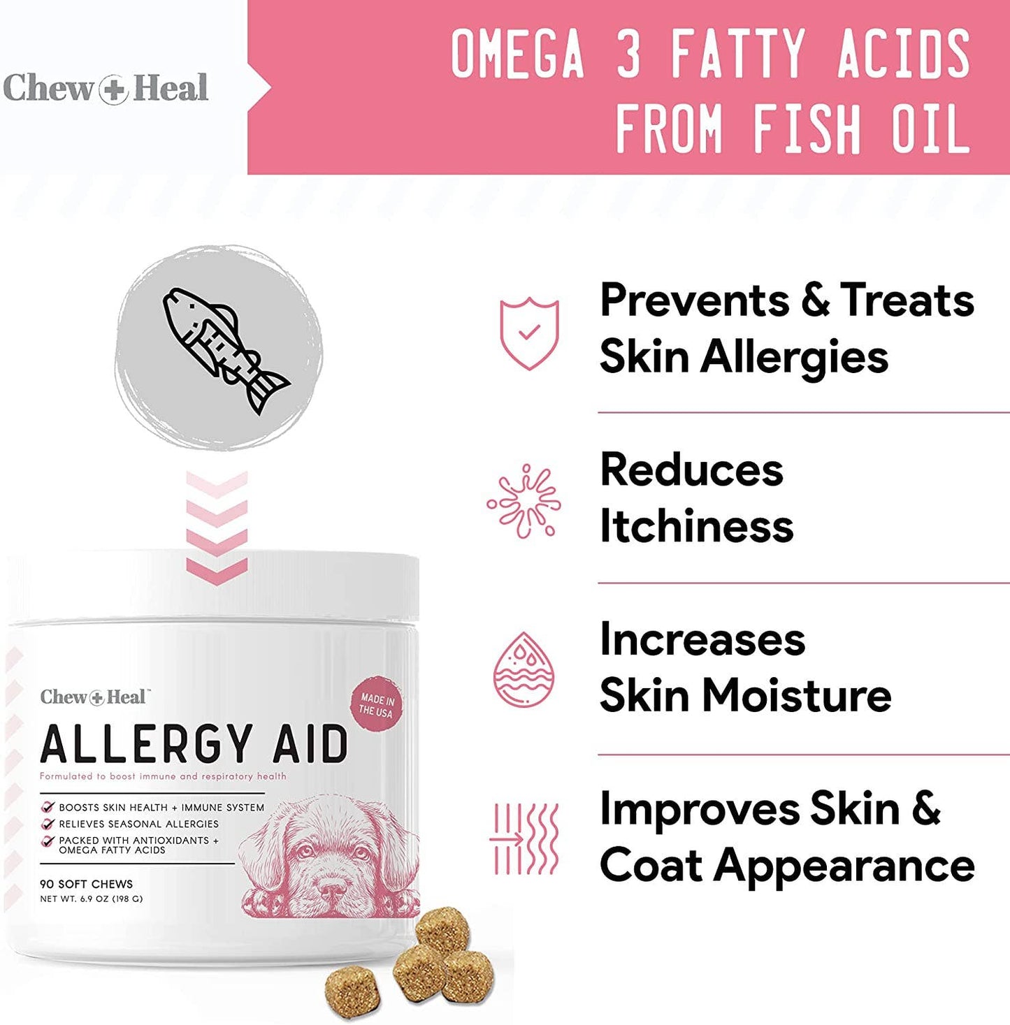 Chew + Heal - Allergy Chews with Antioxidants