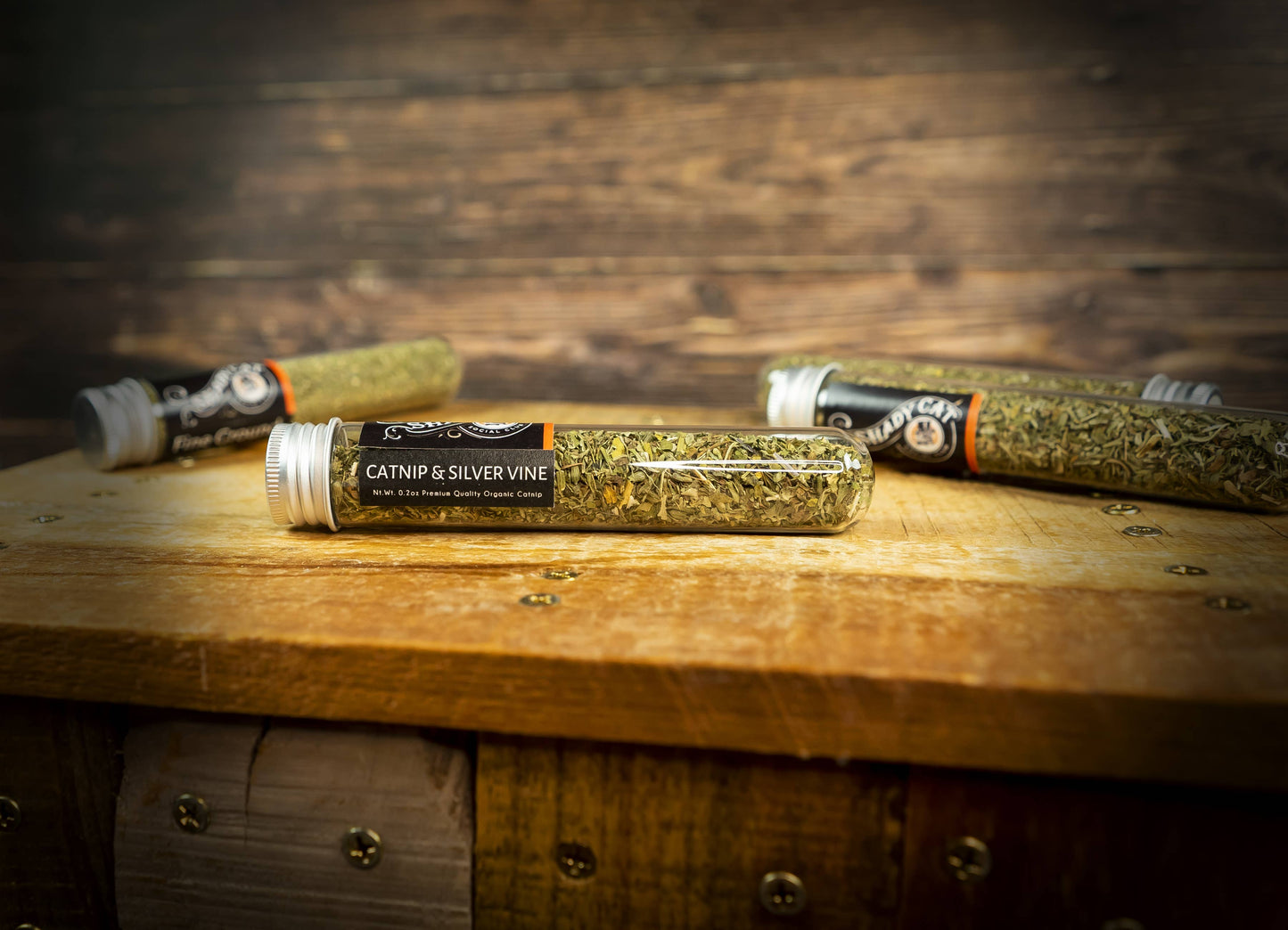 SHADY CAT SOCIAL CLUB - Organic Catnip & Silver vine Blend Tube