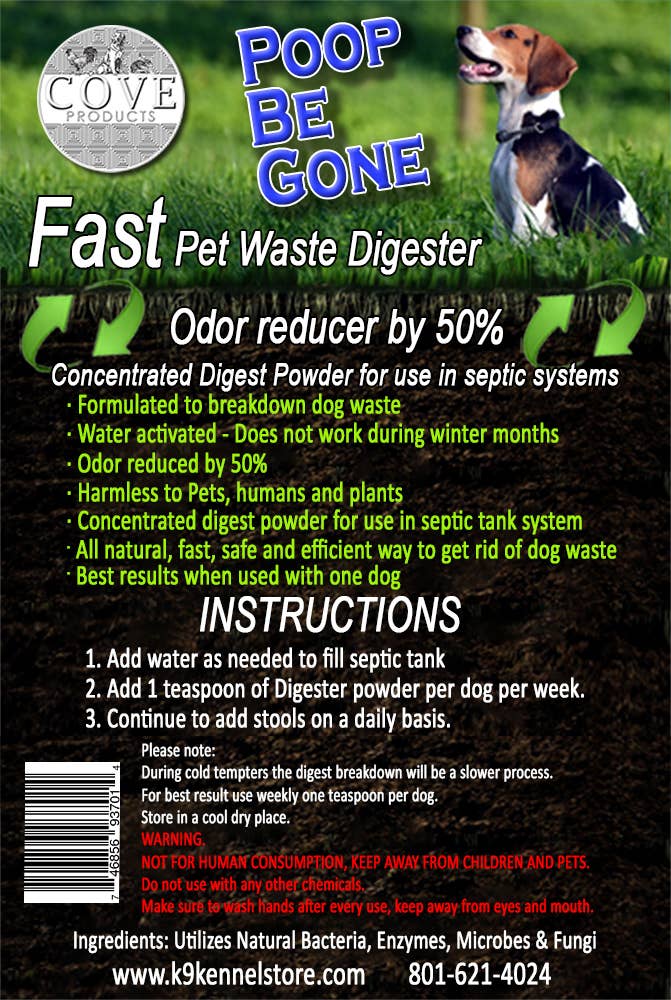 Cove Products LLC - Dog Waste Enzyme
