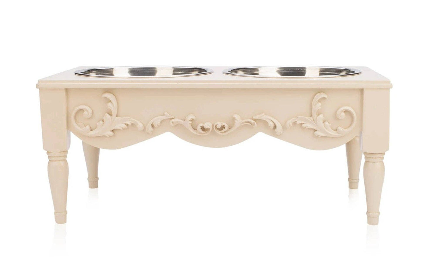 Helpen Pets - Scrollie Dog or Cat Elevated Pet Feeder