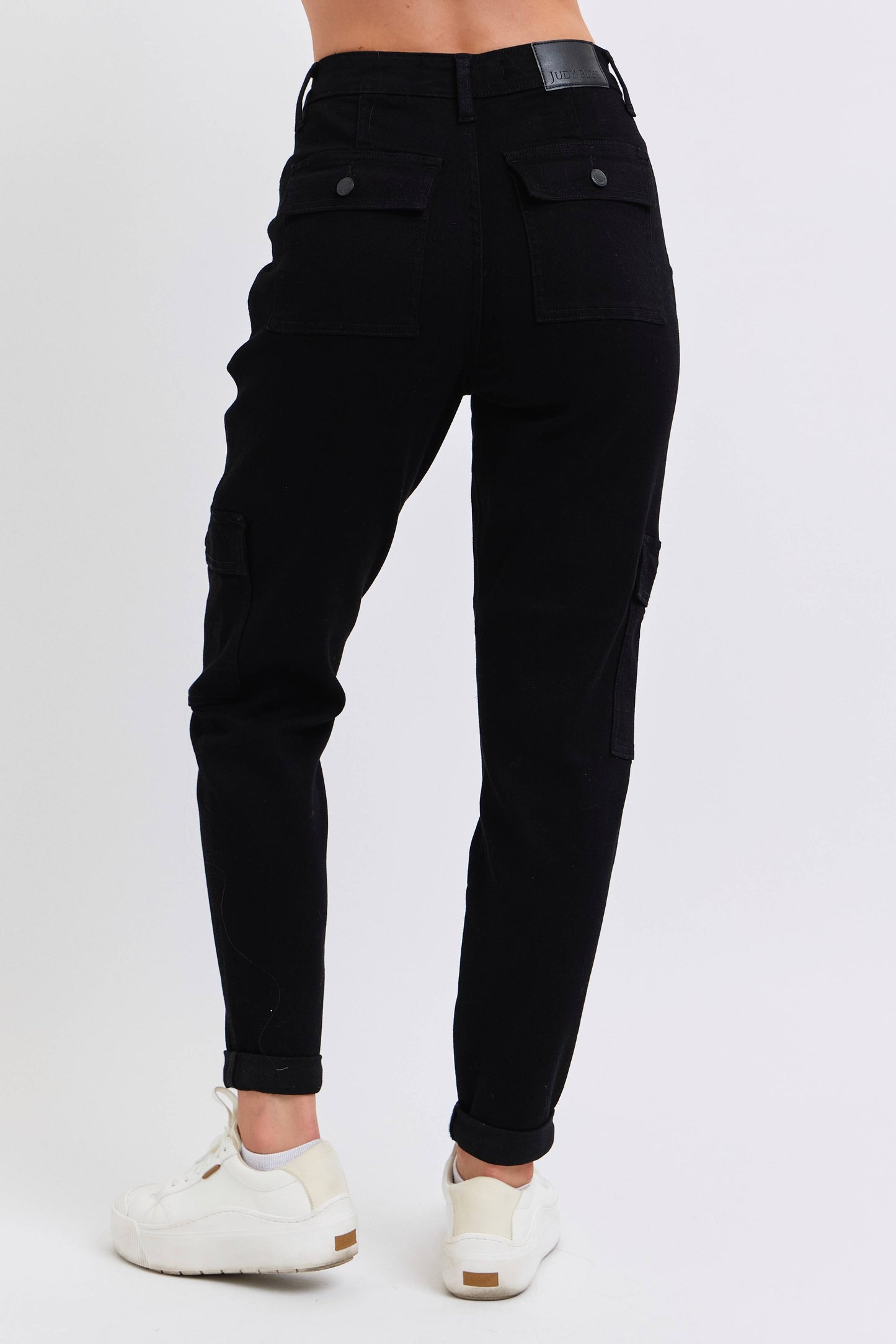 Judy Blue Jeans - High Waisted Cargo Cuffed Jogger