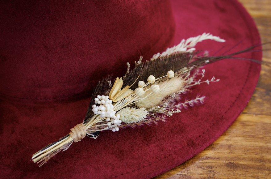 Common Dwellings - Florals and Feathers Boho Western Hat Pins Assortment
