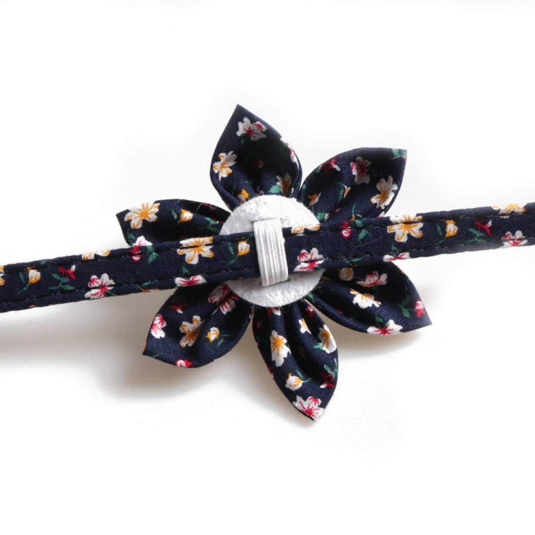 Cheerhunting - Mokka - Floral Cat Collar – Adjustable & Safety Breakaway Design