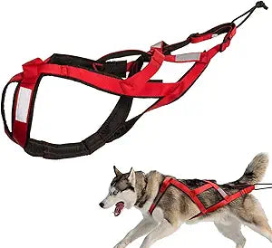 VPETBR Dog Sled Harness Red