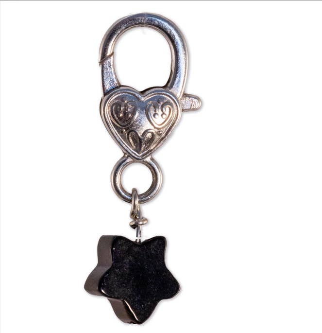 Crystal Pet Love - Obsidian Star Pendant