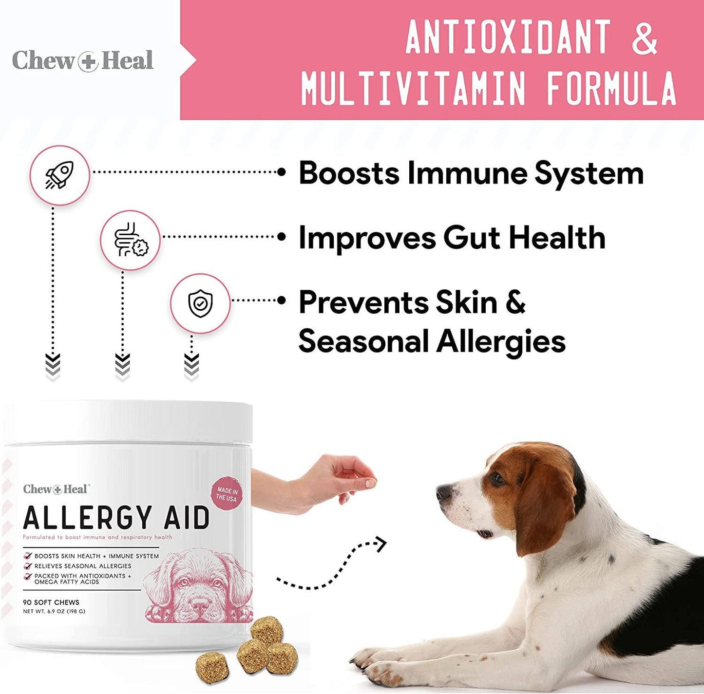 Chew + Heal - Allergy Chews with Antioxidants