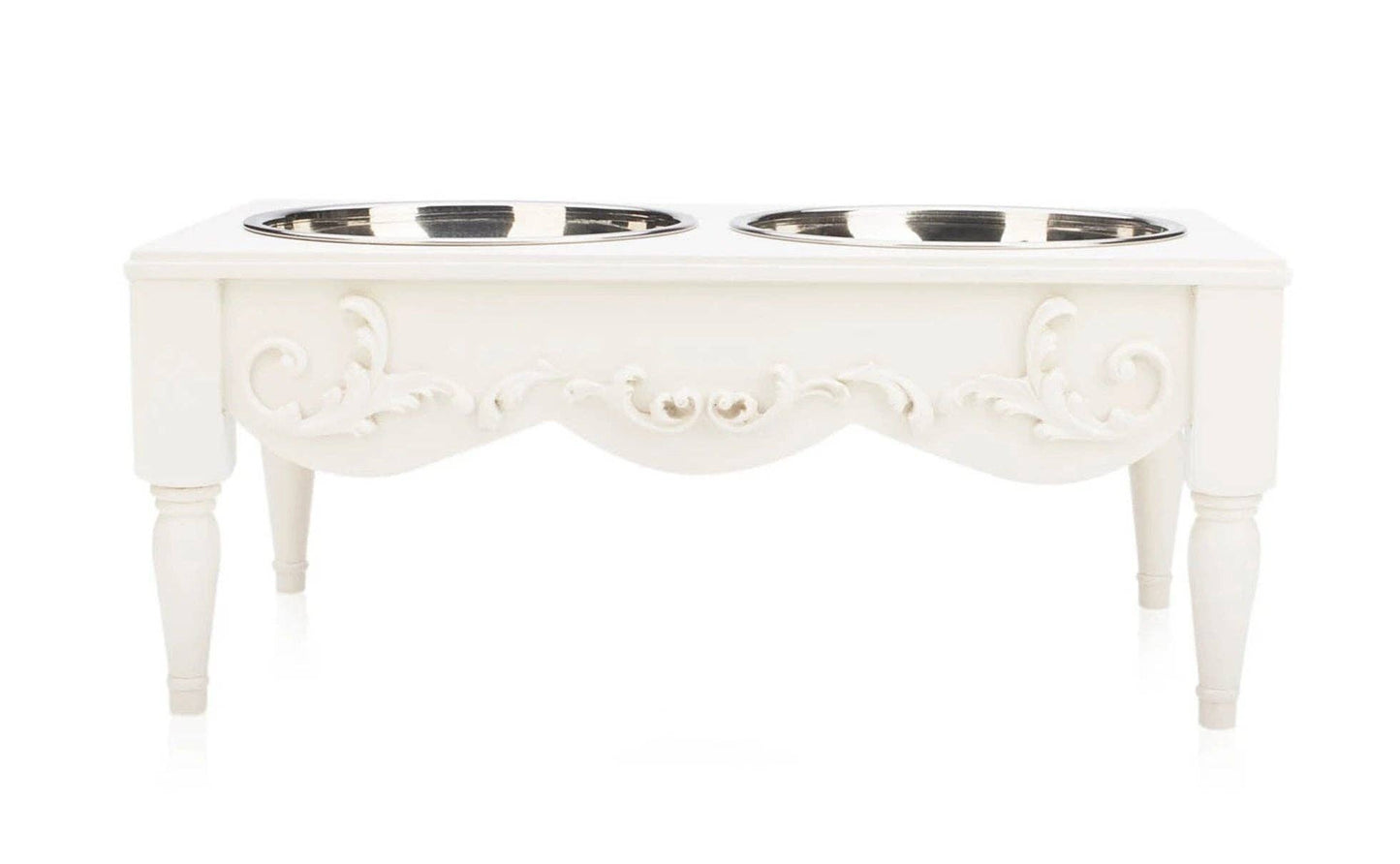Helpen Pets - Scrollie Dog or Cat Elevated Pet Feeder