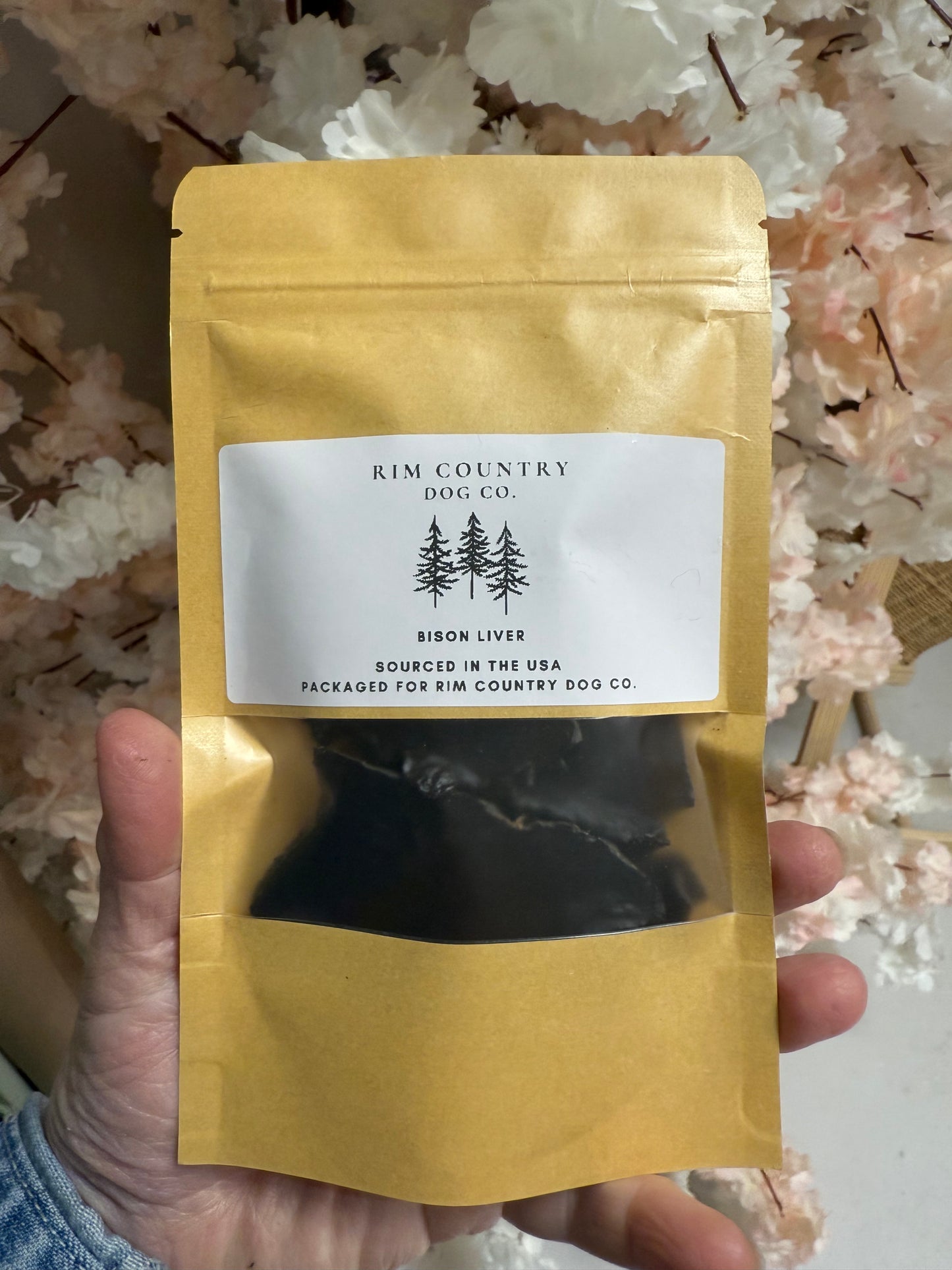 Rim County Dog Co - Dehydrated Bison Liver 2oz