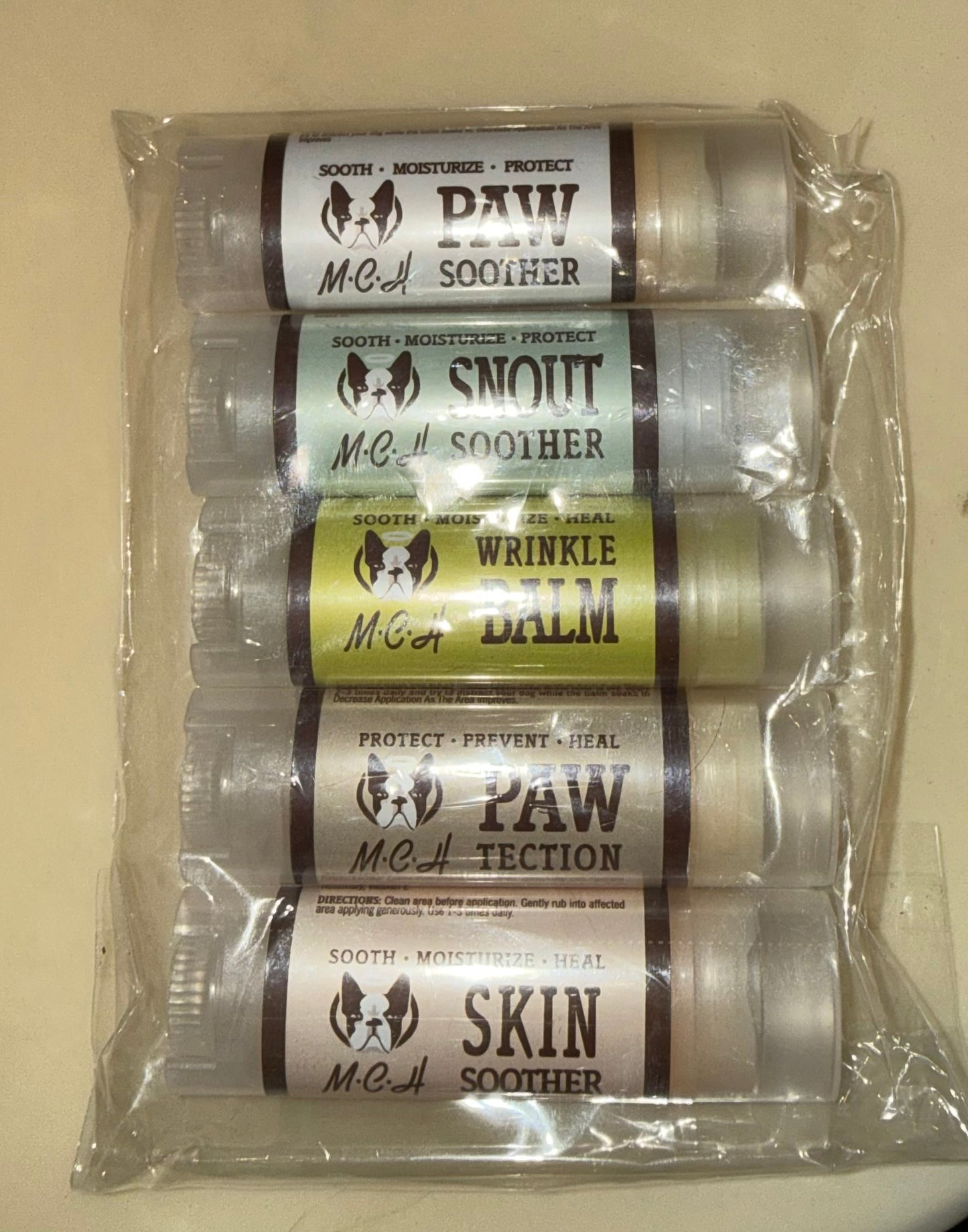 5 pack M C H balm