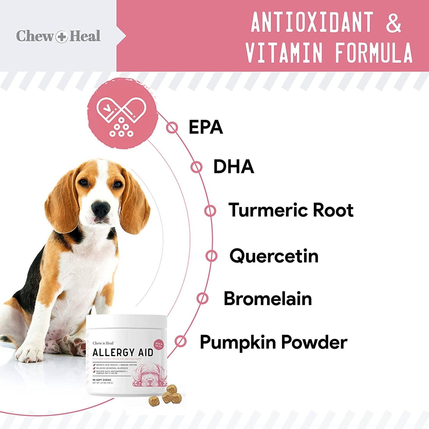 Chew + Heal - Allergy Chews with Antioxidants