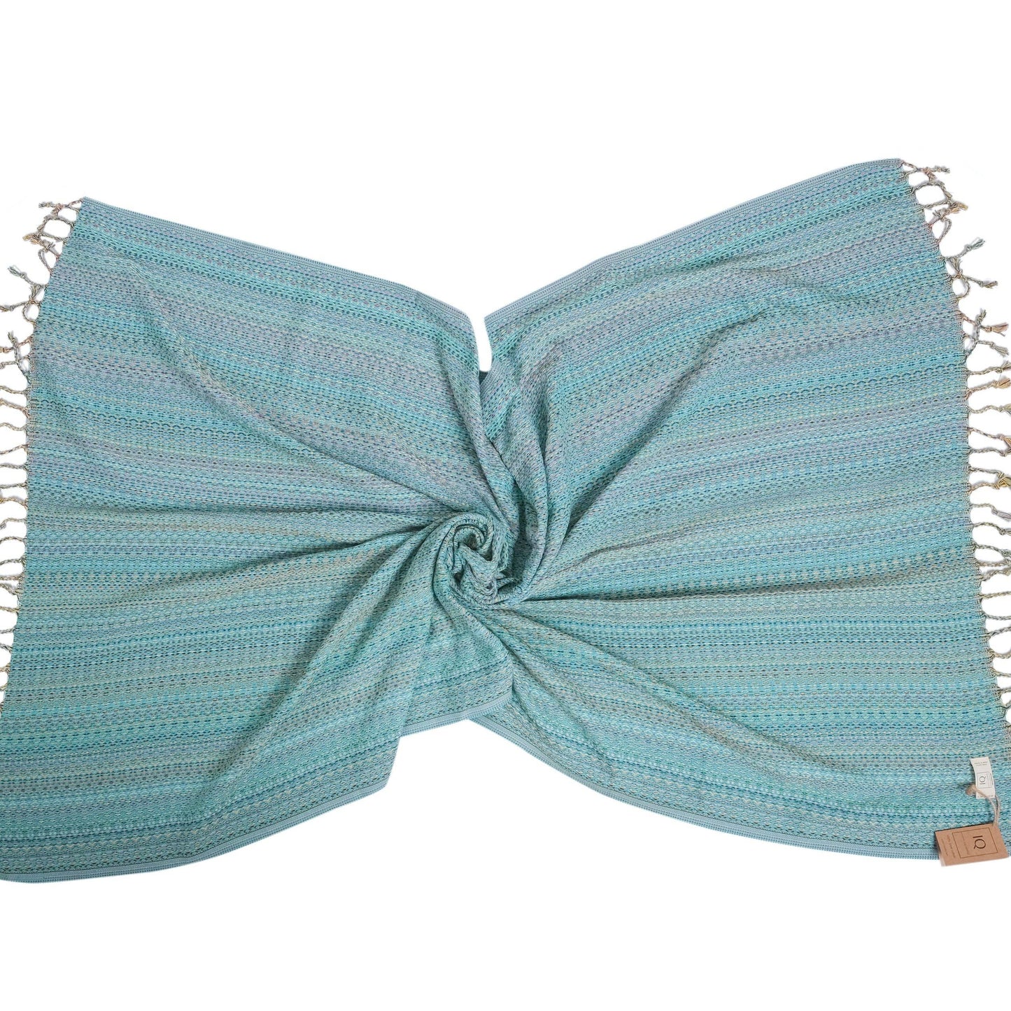 cotonIQ - Hammam towel | sauna towel | beach towel | Mexico | turquoise | 180x100 cm