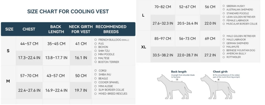 Trailbreeze Cooling Vest by Pawtrk