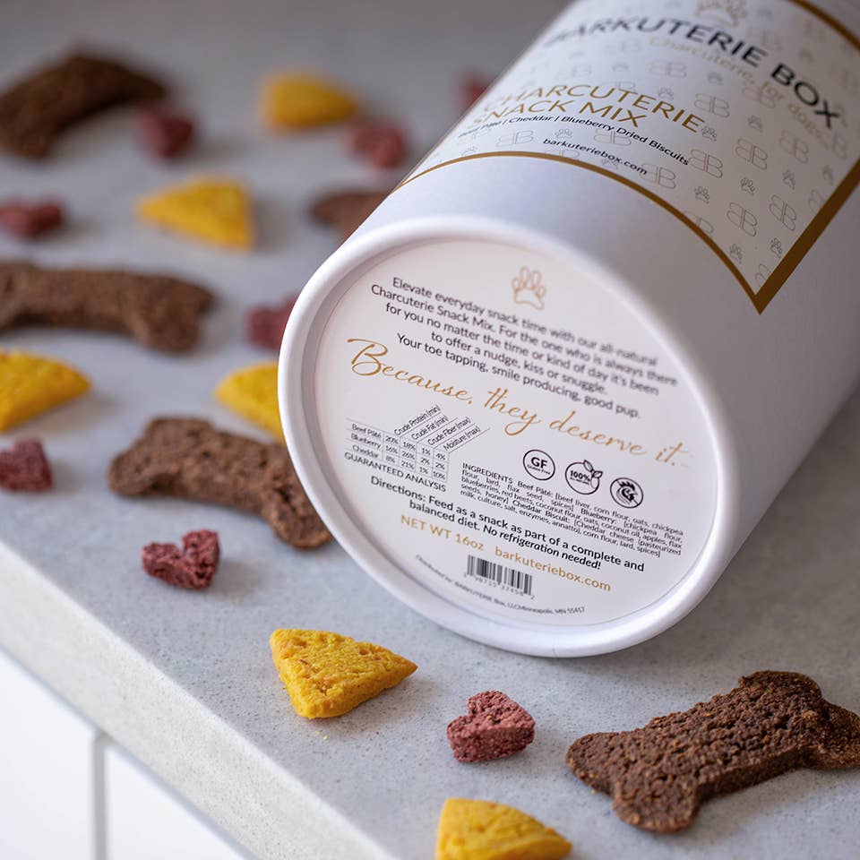 BARKUTERIE Box™ - Charcuterie/Barkcuterie Dog Treat Canisters