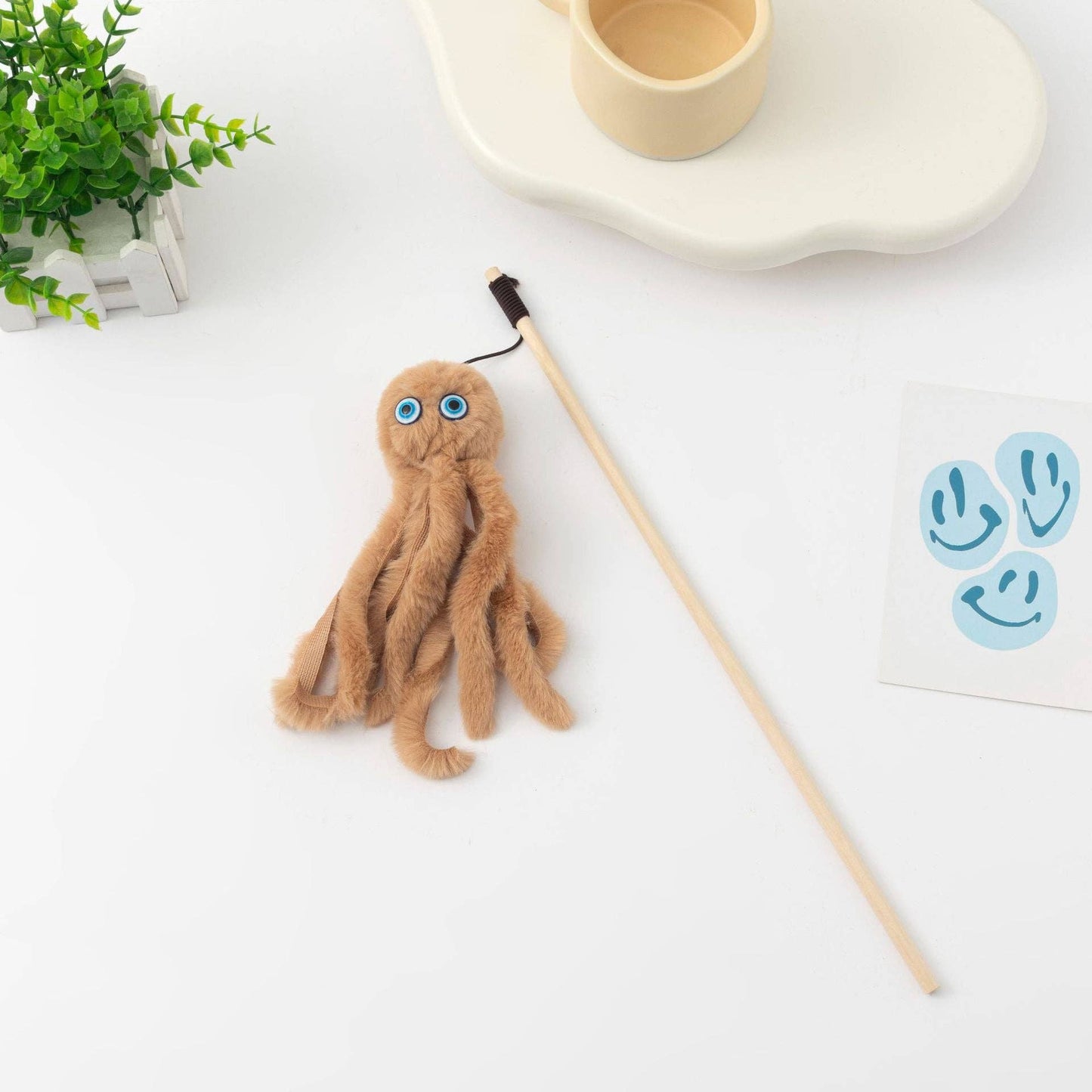 Cheerhunting - Moo - Octopus Cat Teaser Wand