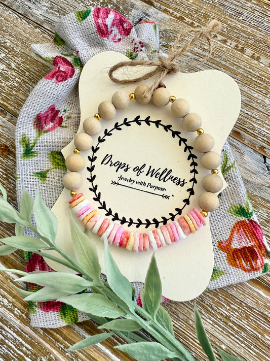 Drops of Wellness Goods - Beaded Bracelets, Stackable Bracelet, The Capri