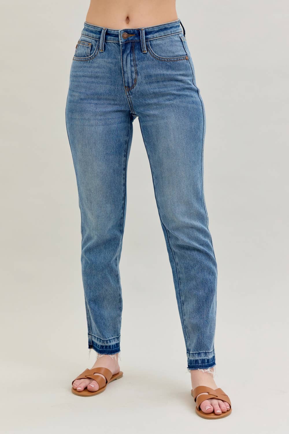 Judy Blue Jeans - MR Rigid Magic Release Hem BF