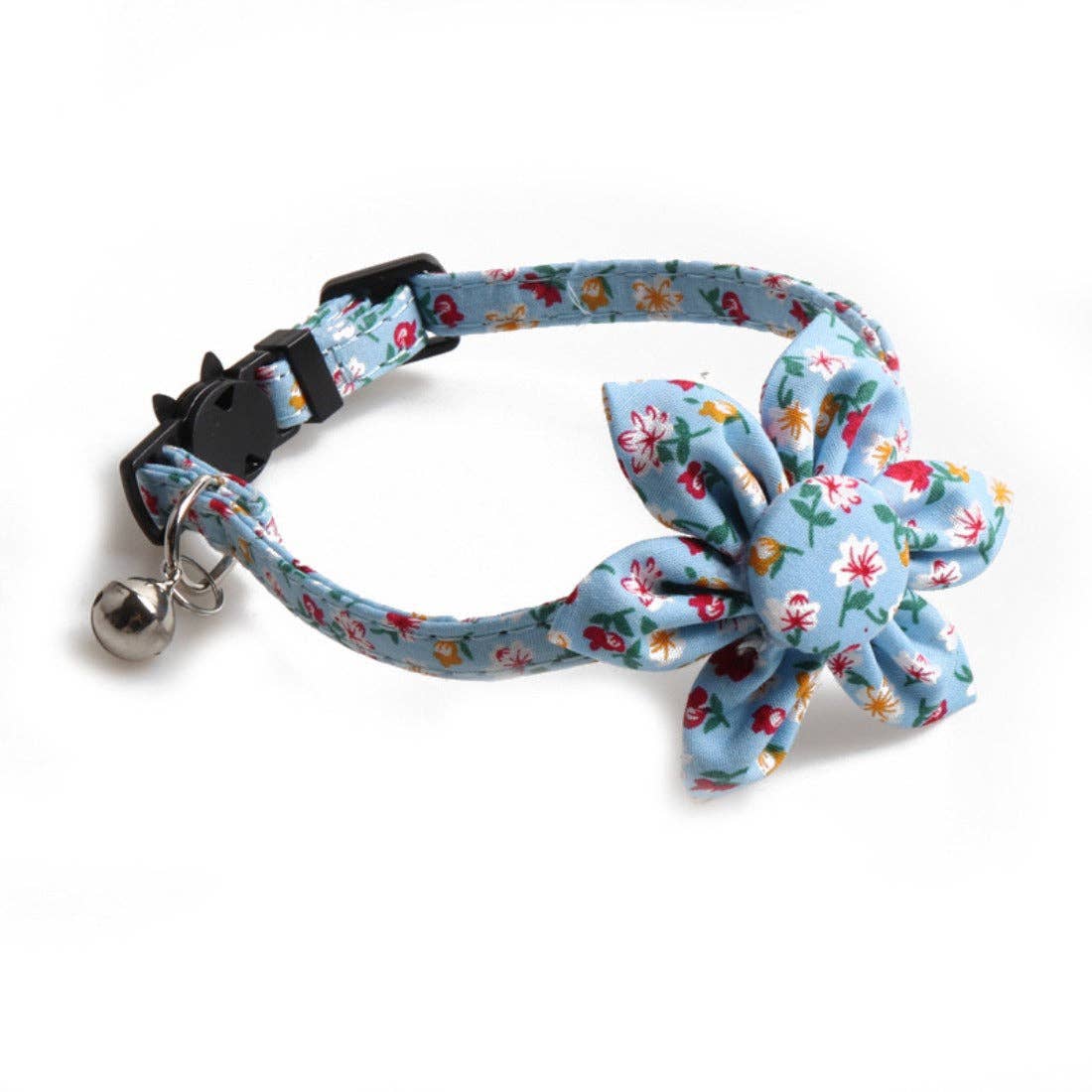 Cheerhunting - Mokka - Floral Cat Collar – Adjustable & Safety Breakaway Design