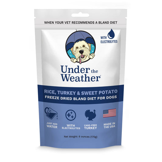 Under the Weather Pet - Turkey, Rice, & Sweet Potato Bland Diet For Dogs
