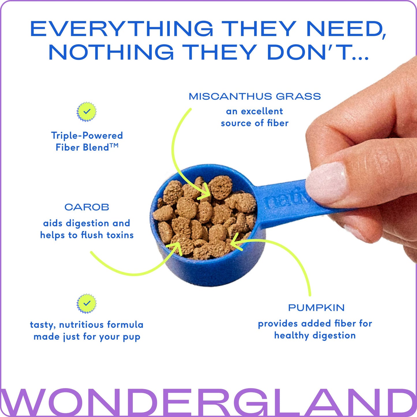 Native Pet - WonderGland Anal Gland Pumpkin Fiber & Digestive Supplement