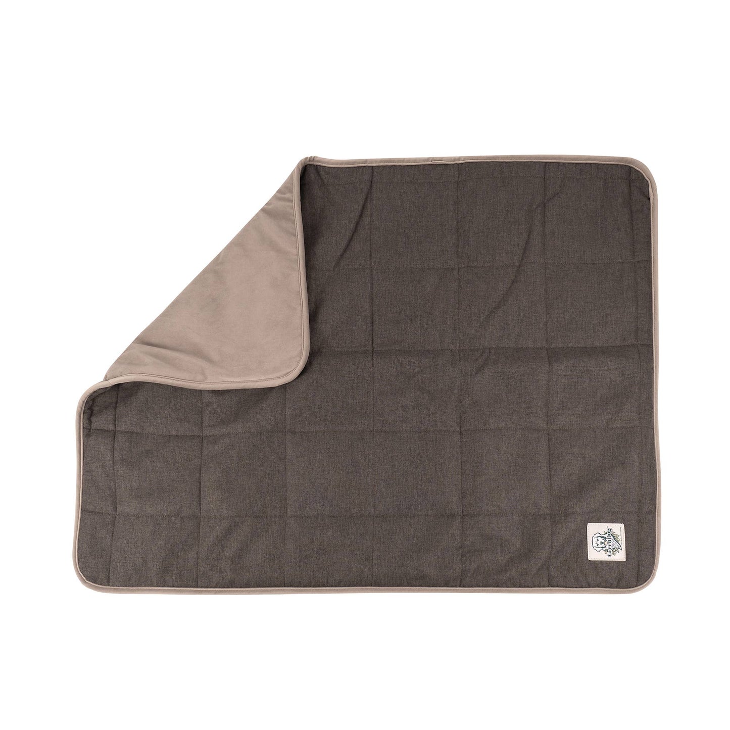 Carolina Pet Company - Green Dog Crate Blanket - Luxe Natural