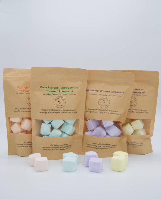 Maggie's Farm & Aromatics - Shower Steamers/ Natural Shower Steamers/ Shower Bombs
