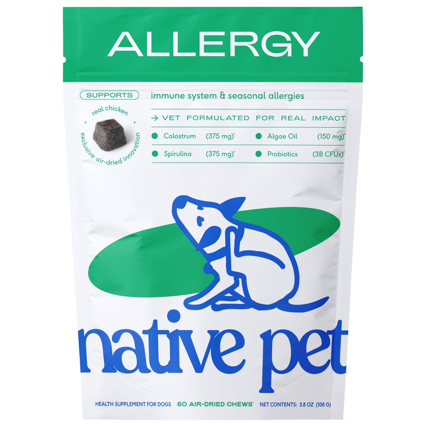 Native Pet - Allergy & Immune Chews, an Allergy & Itch Relief Supplement