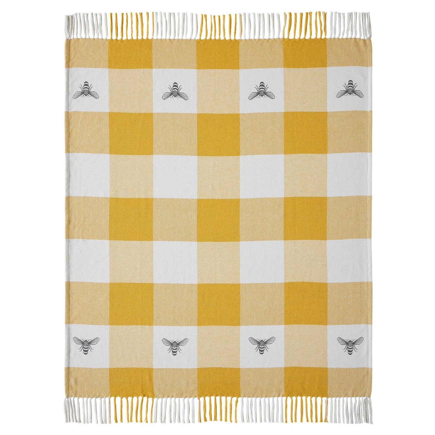 VHC Brands - Buzzy Bees Woven Throw 50x60