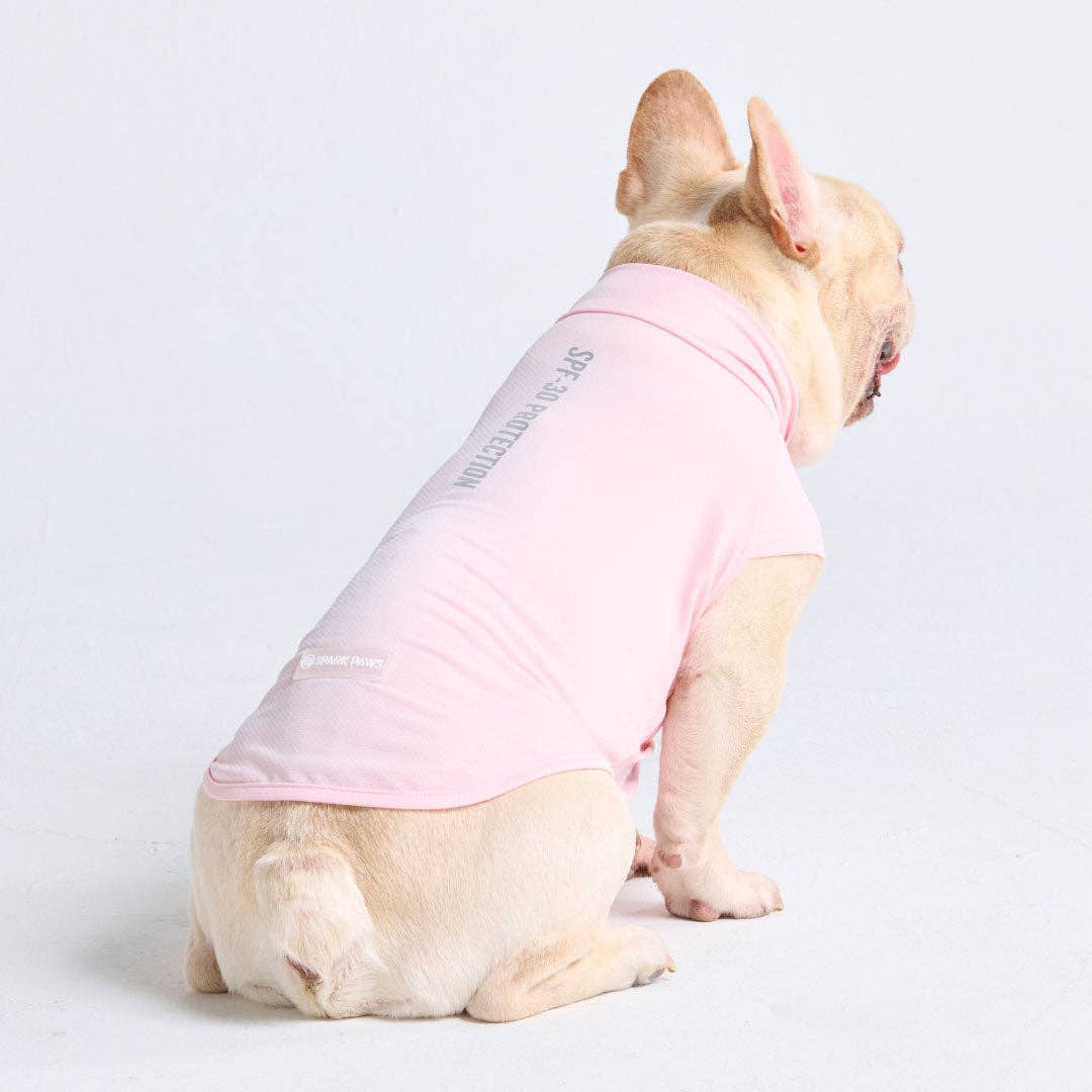 Spark Paws - Sunblock Dog T-Shirt - Light Pink