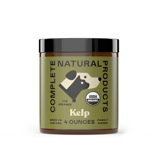 Complete Natural Products - Organic Kelp Powder Supplement for Dogs & Cats