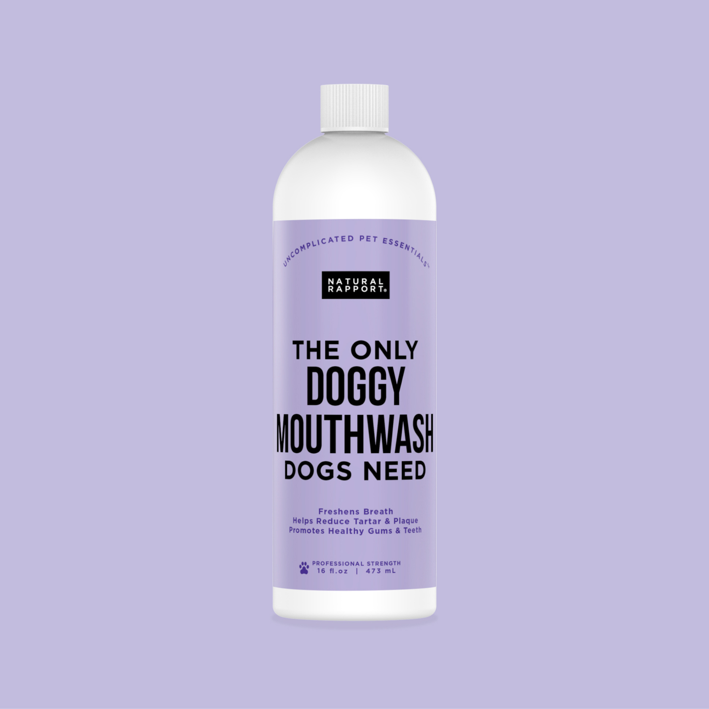 Natural Rapport - The Only Doggy Mouthwash Dogs Need