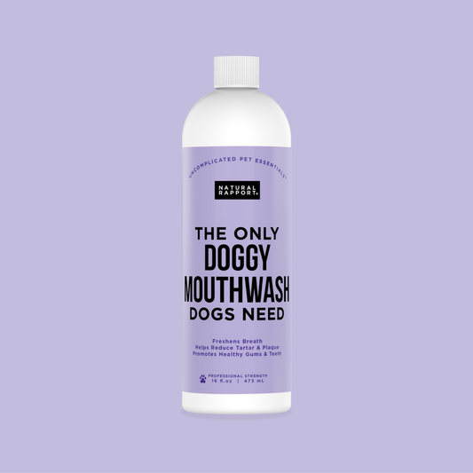 Natural Rapport - The Only Doggy Mouthwash Dogs Need