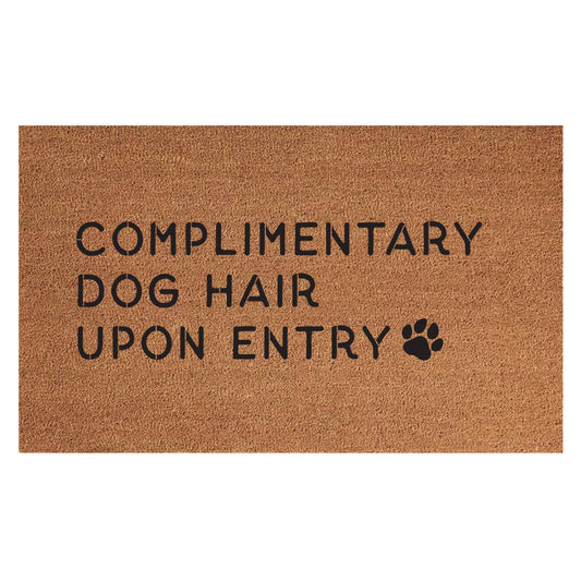 Second Nature by Hand - COMPLIMENTARY DOG HAIR UPON ENTRY /18x30 INDOOR/OUTDOOR MAT