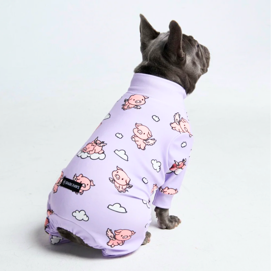 Spark Paws - Dog Pajama - When Pigs Fly