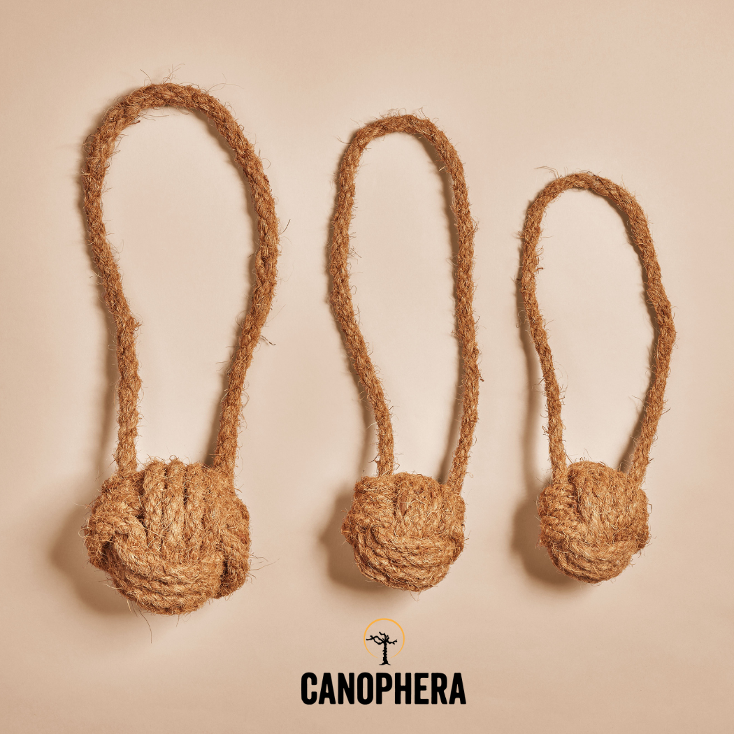 CANOPHERA LLC - Dog Toys Made Of Coconut Rope - CocoBalls