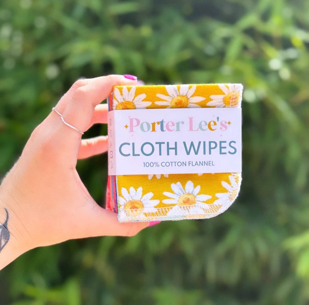 Porter Lee's - Reusable Cloth Wipes
