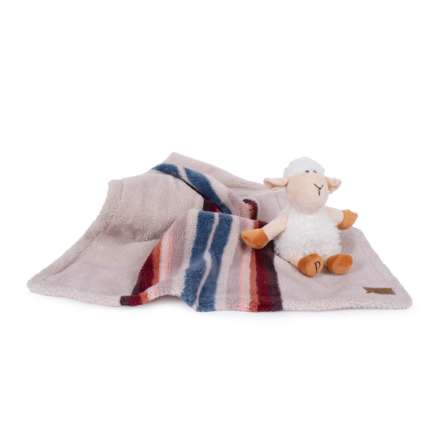 Carolina Pet Company - Pendleton Serape Rosewood Berber Crate Blanket + Lamb Toy