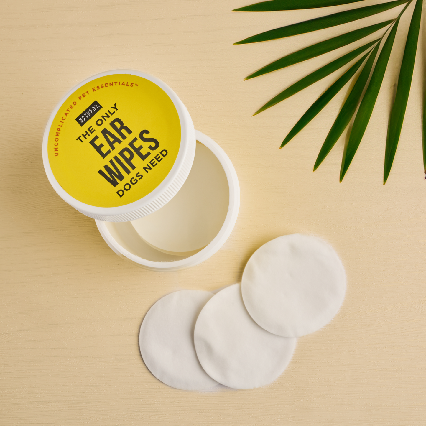 Natural Rapport - The Only Ear Wipes Dogs Need