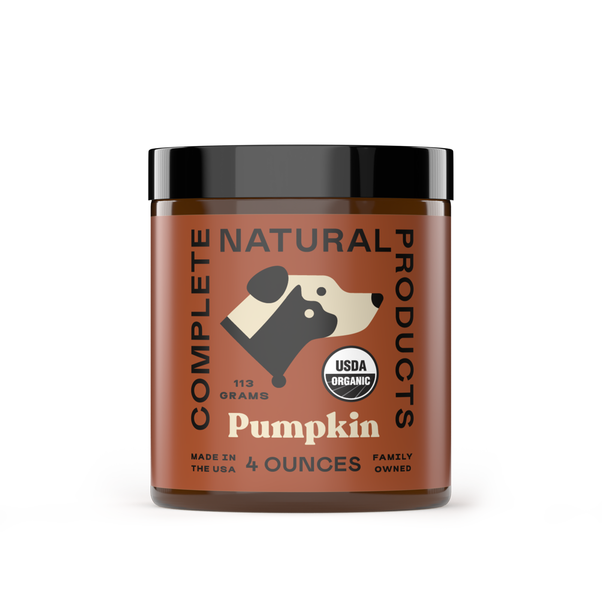 Complete Natural Products - Organic Pumpkin Powder for Dogs & Cats