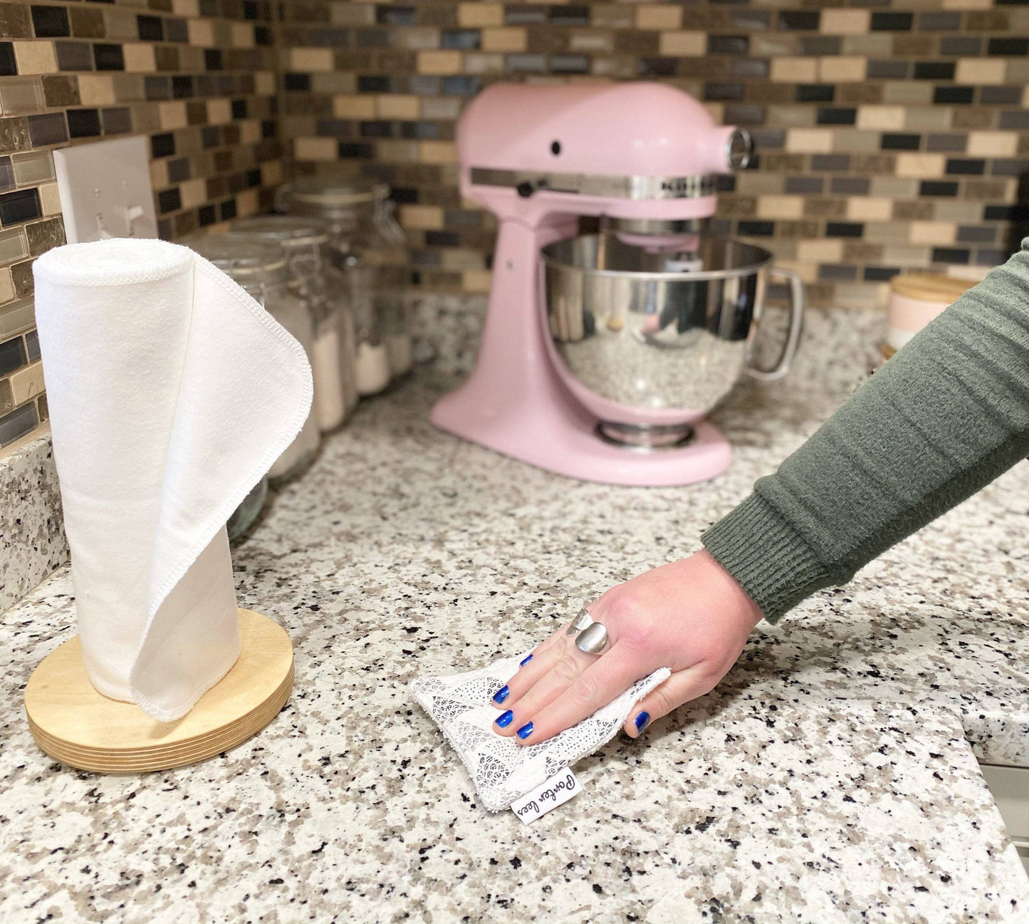 Porter Lee's - Washable Reusable Sponge--Surprise Print