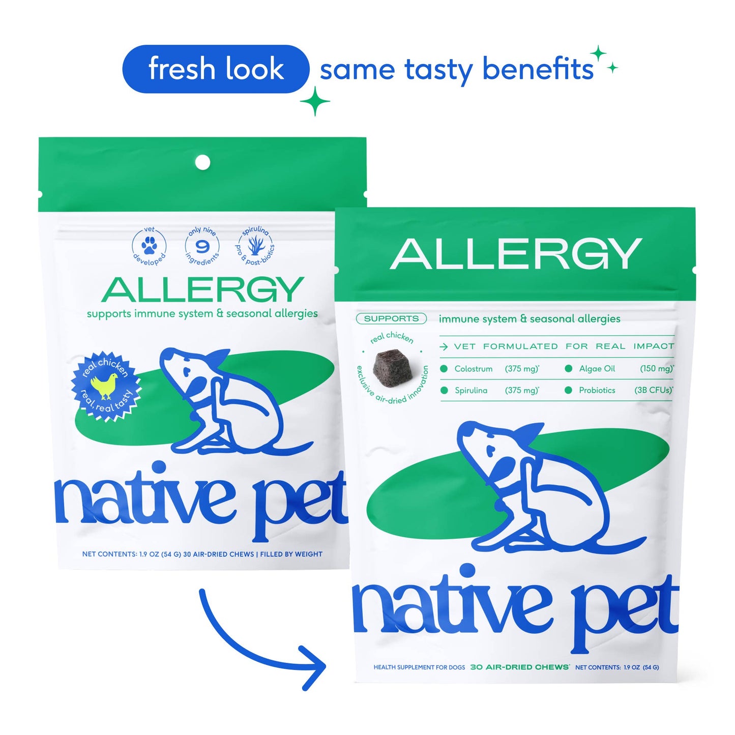 Native Pet - Allergy & Immune Chews, an Allergy & Itch Relief Supplement