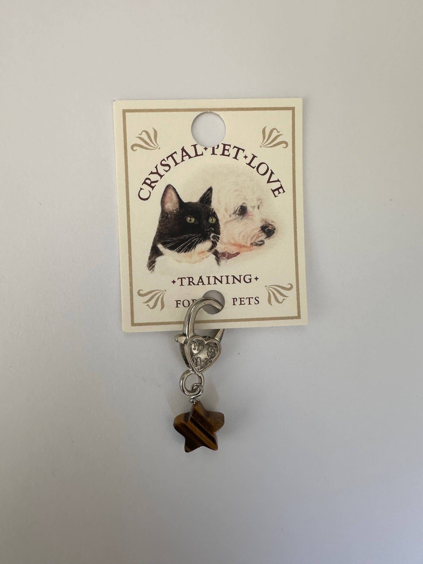 Crystal Pet Love - Tiger's Eye Star Pendant