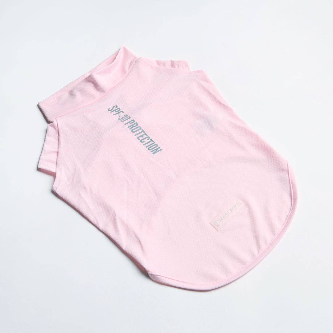 Spark Paws - Sunblock Dog T-Shirt - Light Pink
