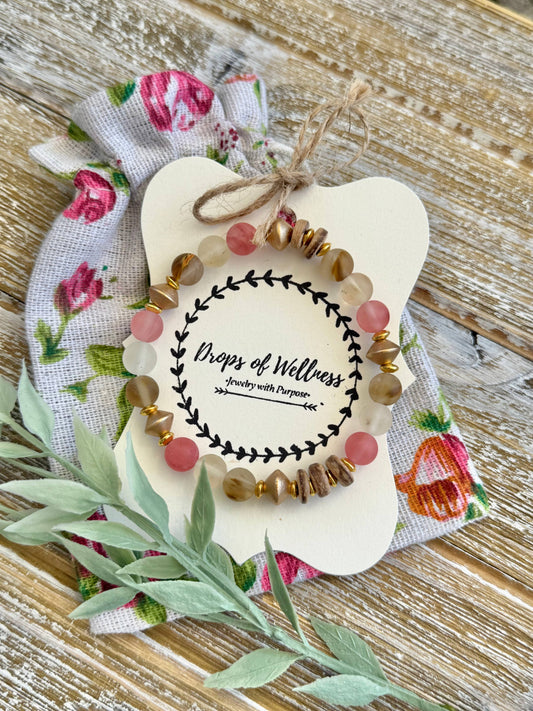 Drops of Wellness Goods - Beaded Bracelets, Stackable Bracelet, The Kaia
