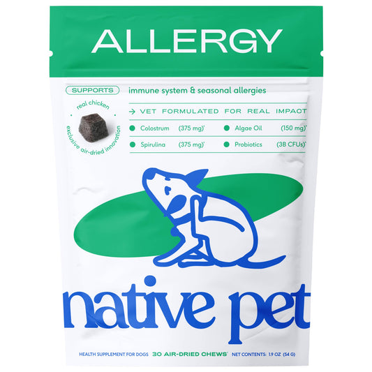 Native Pet - Allergy & Immune Chews, an Allergy & Itch Relief Supplement