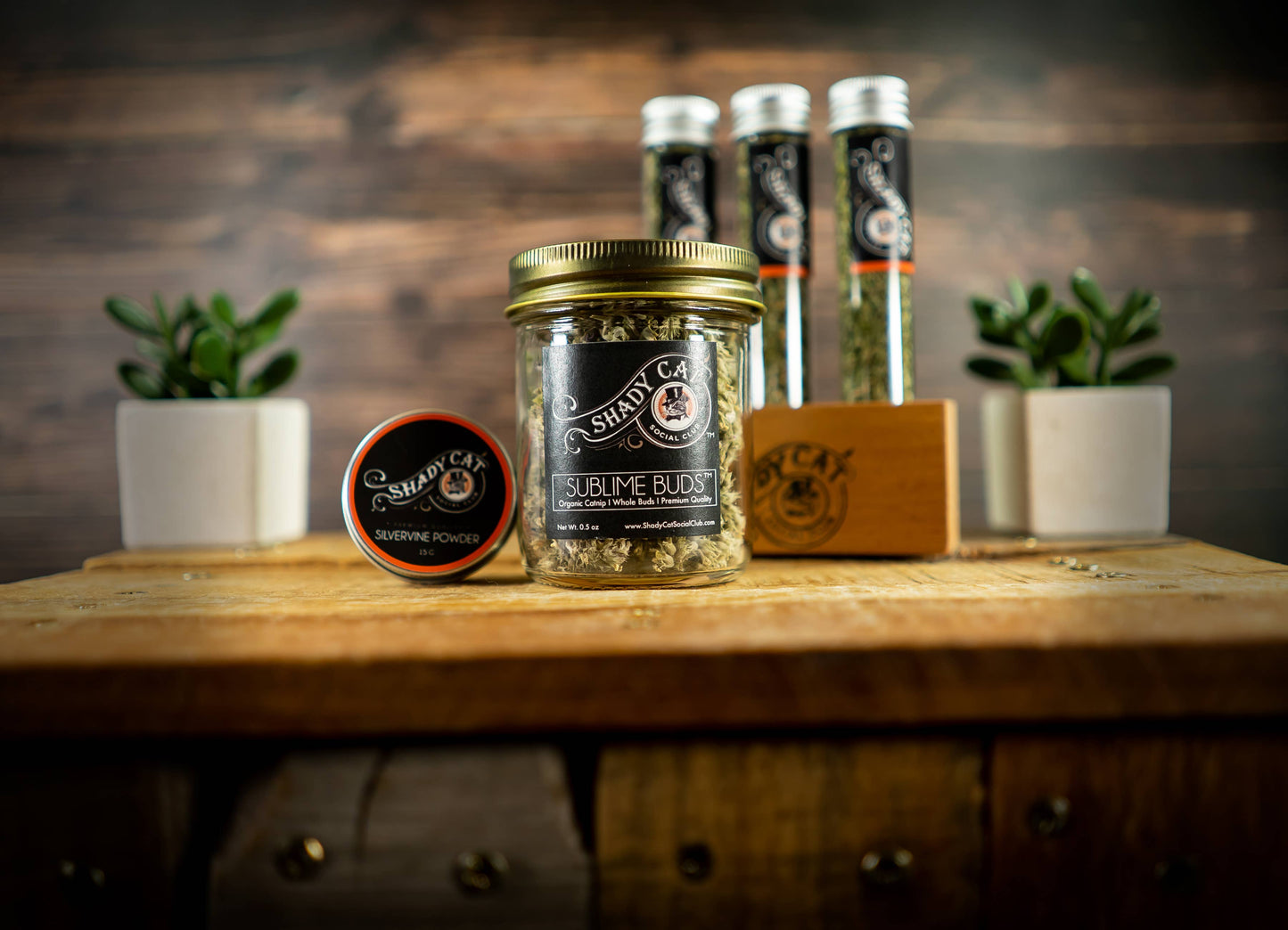 SHADY CAT SOCIAL CLUB - Organic Silvervine Powder Tin