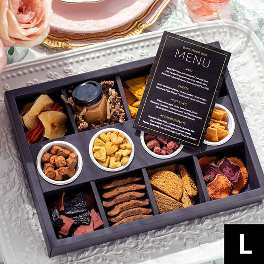 BARKUTERIE Box™ - Dog Charcuterie / Barkuterie Treat Box, 3 sizes