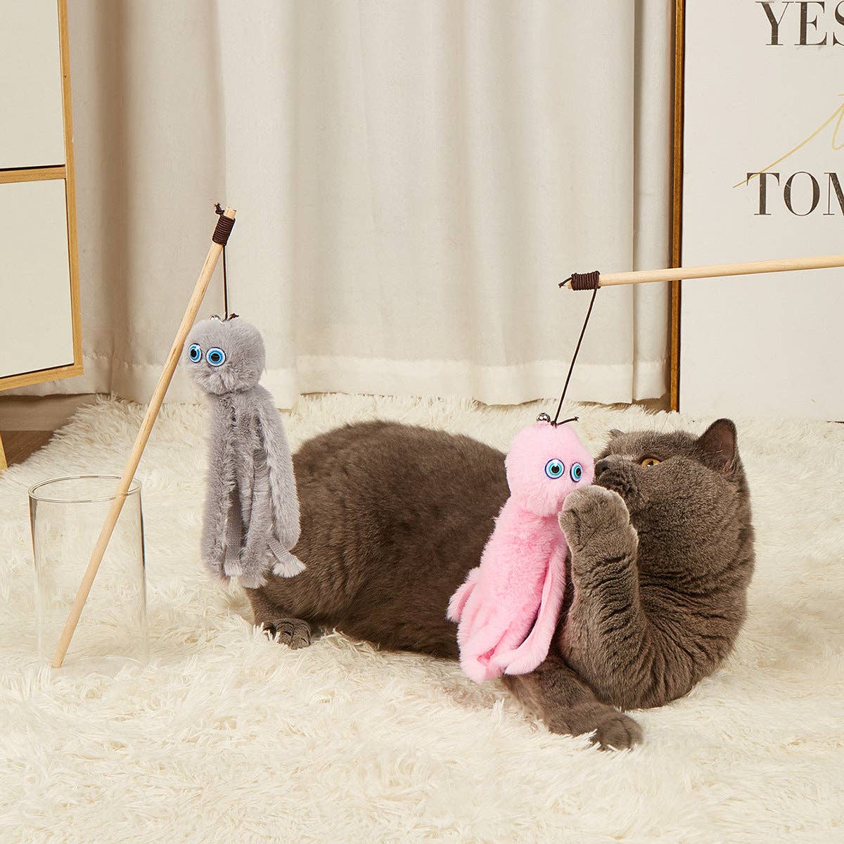 Cheerhunting - Moo - Octopus Cat Teaser Wand