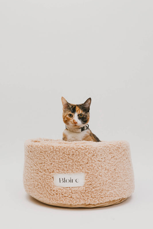 Ecocat - Ultra-Soft Sherpa Cat Bed – Plush Comfort for Cats