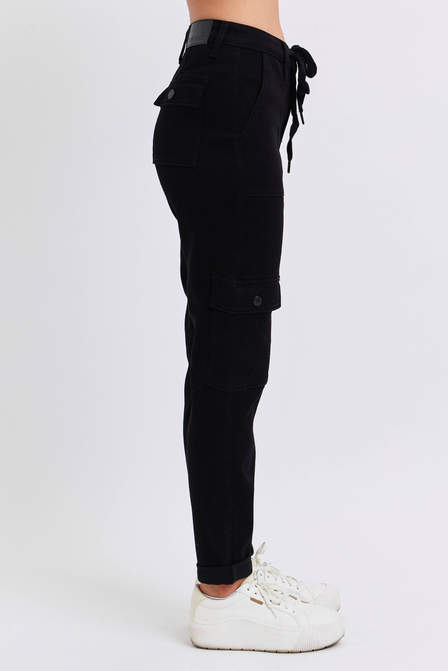 Judy Blue Jeans - High Waisted Cargo Cuffed Jogger